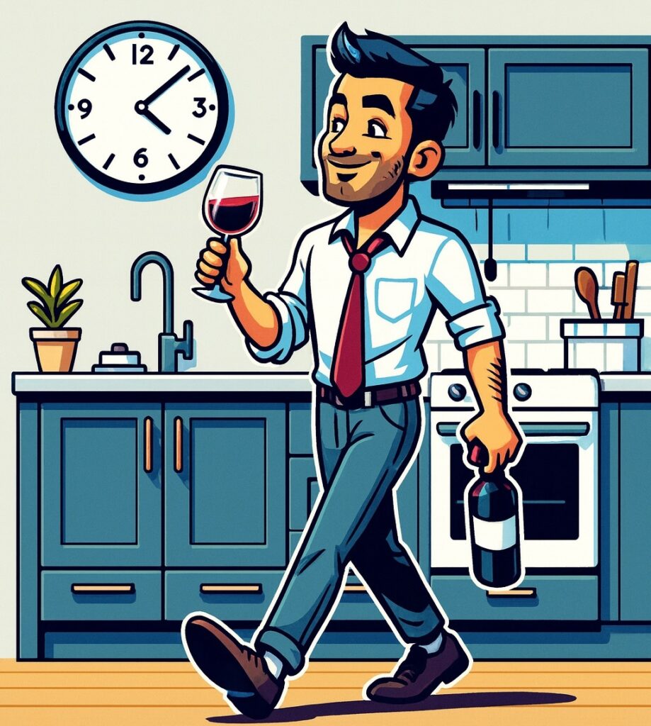 Can’t Wait until Wine O’Clock? 1 Wine Oclock