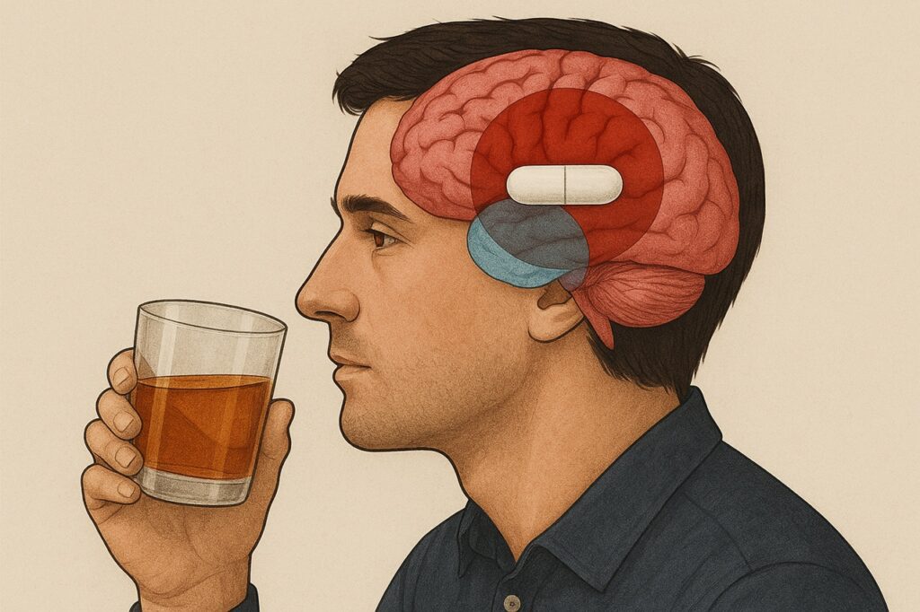 Drinking and brain and tablet