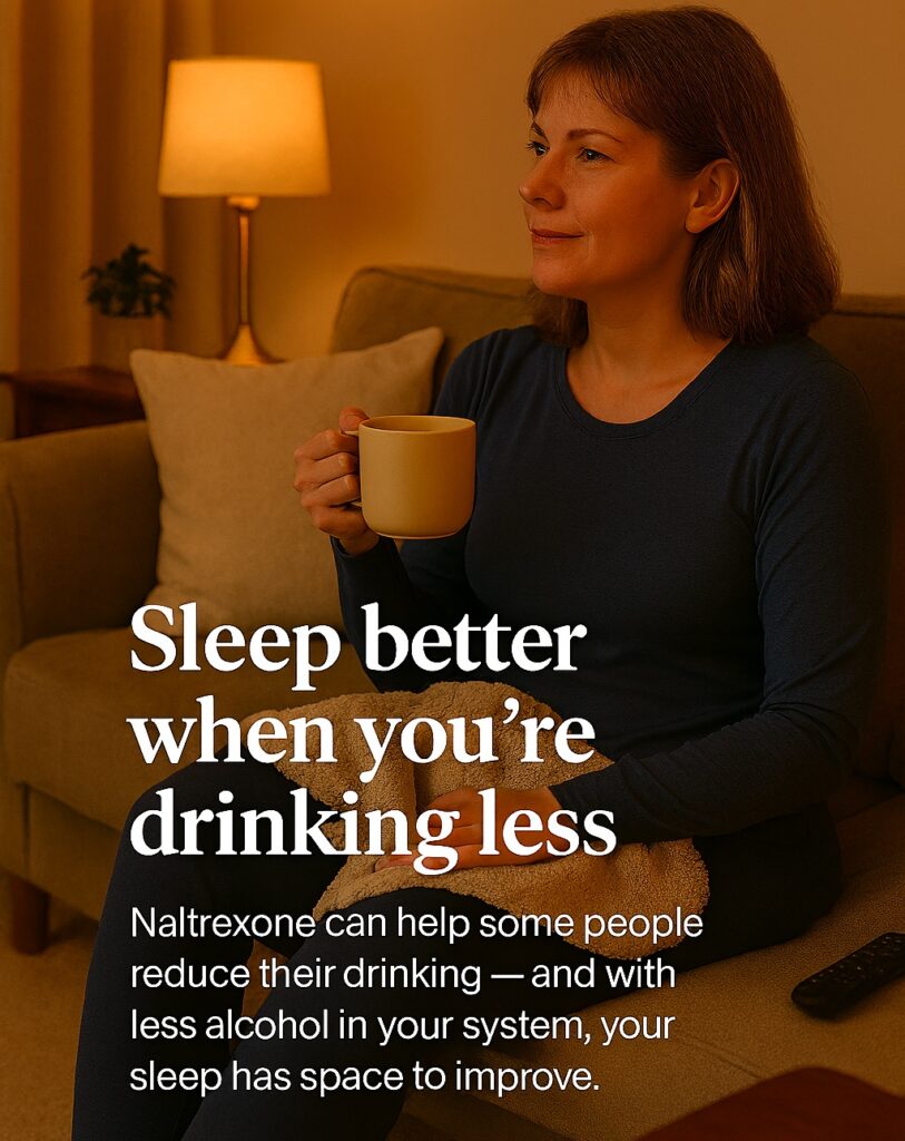 Relaxing Image of wind-down drinking hot drink