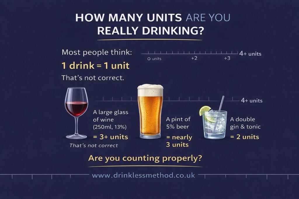How many alcohol units really Drinking