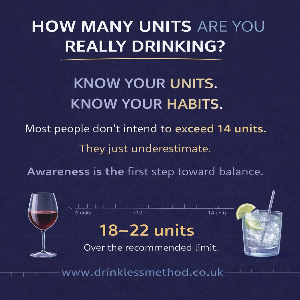 Know your alcohol Units graphic