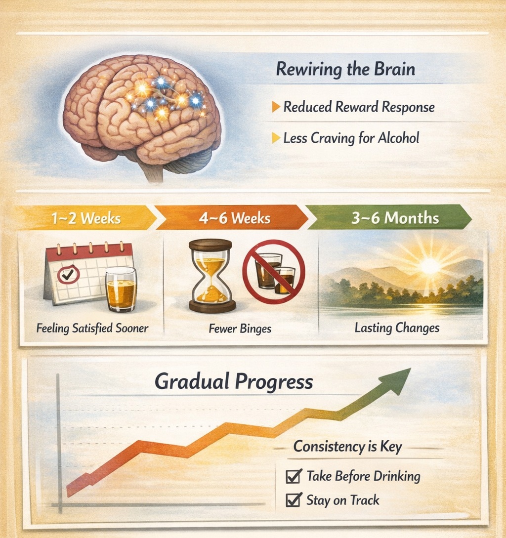 Gradual brain change