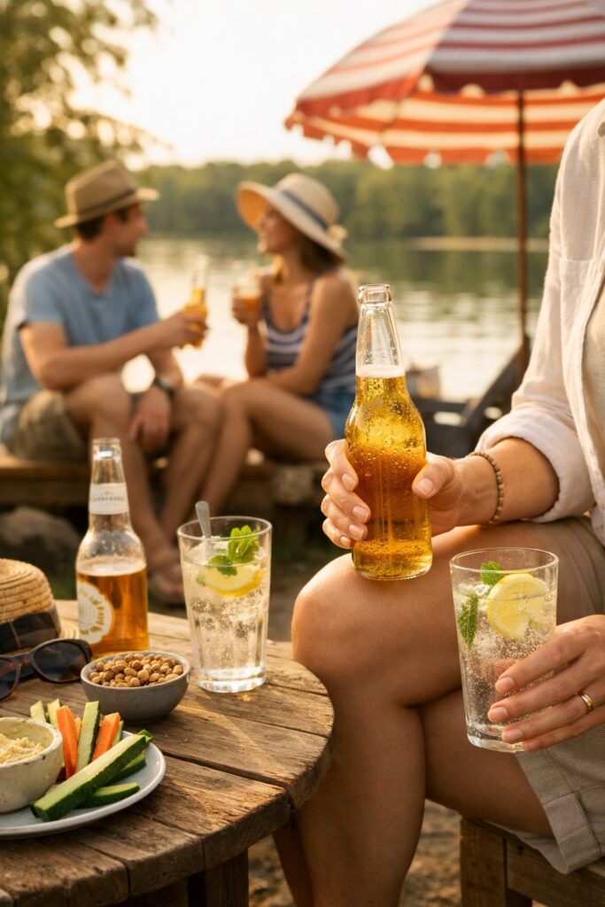 Beer Gardens, BBQs and Holidays: How To Stay In Control This Summer 1 Summer Drinking