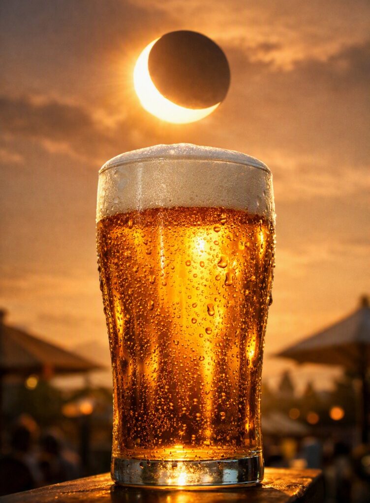 It’s So Hot – I’ve Got to Have That Pint! 1 Pint and Sun